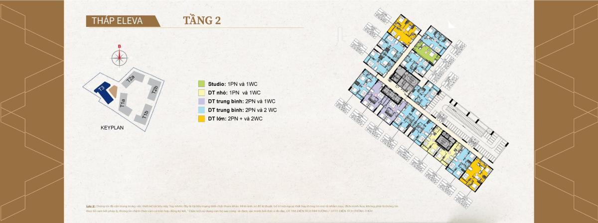 Mặt bằng Block T3