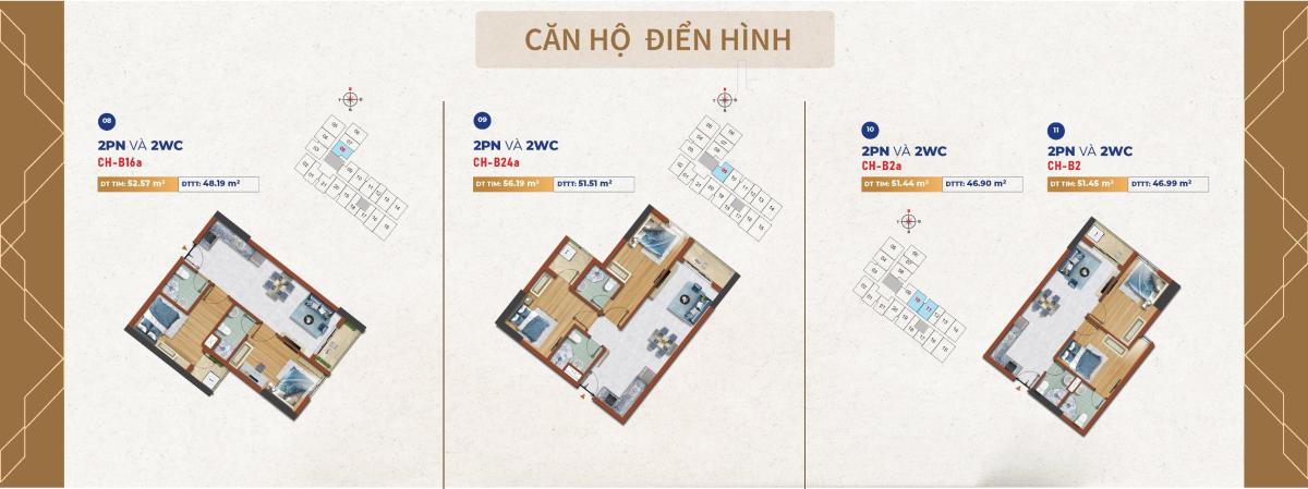 mặt bằng căn hộ Destino Centro